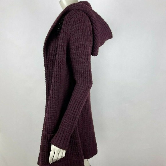 Vince Sweaters - Vince Wool Cashmere Oversize Sweater Coat Burgundy